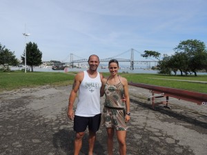 Gibran e Fabiana Beltrame