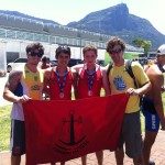 Ariel, Guilherme e Comisão Técnica